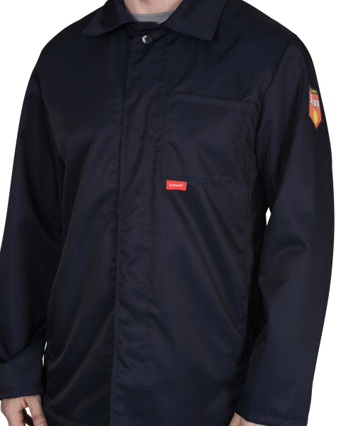 Костюм КЩС летний мужской: куртка, брюки, берет синий, с шевроном (ЧЗ) Костюм КЩС летний мужской: куртка, брюки, берет синий, с шевроном (ЧЗ)