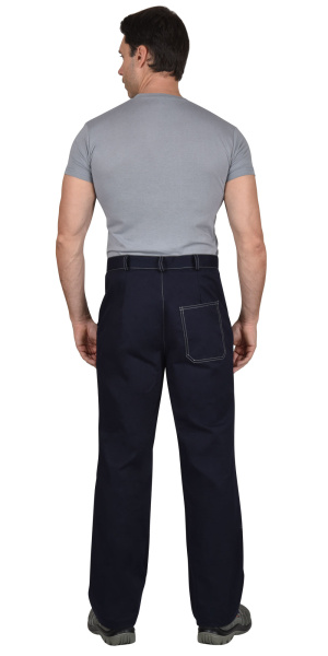 Костюм "Труд" летний: куртка, брюки темно-синий пл. 270 г/кв.м (ЧЗ) Костюм "Труд" летний: куртка, брюки темно-синий пл. 270 г/кв.м (ЧЗ)