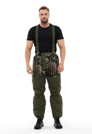 Костюм зимний «ГЕРКОН» куртка/брюки, цвет: кмф 253-9/т.хаки, ткань: Алова/Финляндия