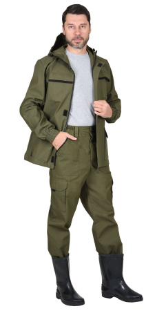 Куртка-штормовка "ГЕО" ( п-но палаточное ) хаки (ЧЗ) Куртка-штормовка "ГЕО" ( п-но палаточное ) хаки (ЧЗ)