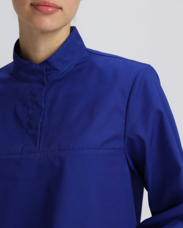 Костюм женский ХАССП-Стандарт NEW (тк.Смесовая,160), васильковый (ЧЗ)