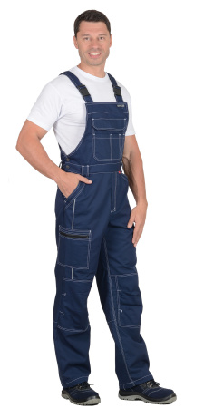 Полукомбинезон "Престиж" синий, тк.Rodos (245 гр/кв.м) (ЧЗ) Полукомбинезон "Престиж" синий, тк.Rodos (245 гр/кв.м) (ЧЗ)