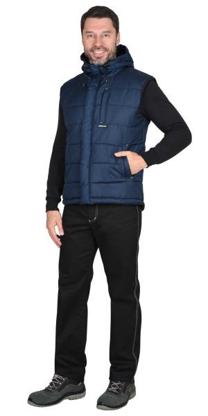 Жилет "ЗОДИАК" синий тк. Дюспо (ЧЗ) Жилет "ЗОДИАК" синий тк. Дюспо (ЧЗ)