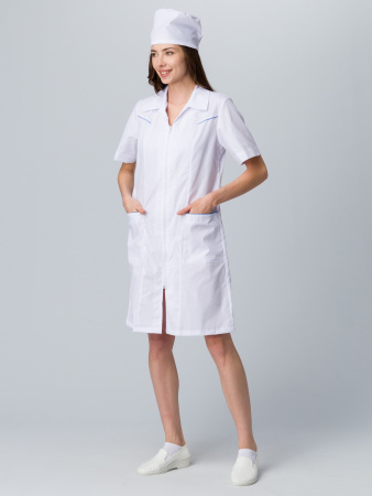 Халат женский Камилла (тк.ТиСи), белый