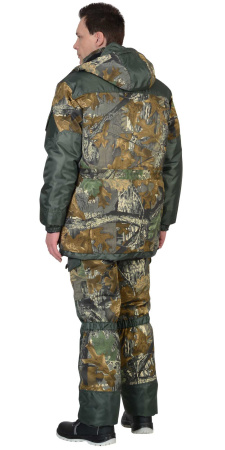 Костюм "ГОРКА" зимний: куртка дл., брюки (тк.CROWN-230) КМФ "Темный лес"
