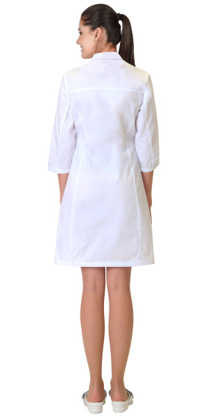 Халат "ОПТИМА" женский белый (ЧЗ) Халат "ОПТИМА" женский белый (ЧЗ)