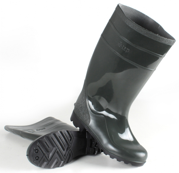 Сапоги мужские ПВХ двухкомпонентные Step, оливковый (арт.С-40) Сапоги мужские ПВХ двухкомпонентные Step, оливковый (арт.С-40)