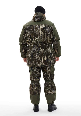 Костюм зимний «ГЕРКОН» куртка/брюки, цвет: кмф 253-9/т.хаки, ткань: Алова/Финляндия
