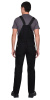 Полукомбинезон "Декстер" черный с лимонной отделкой тк. Стрейч 250