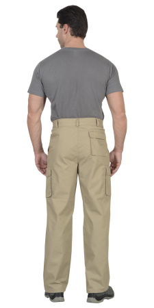 Костюм "Байкал" : куртка кор., брюки  песочный тк. Rodos