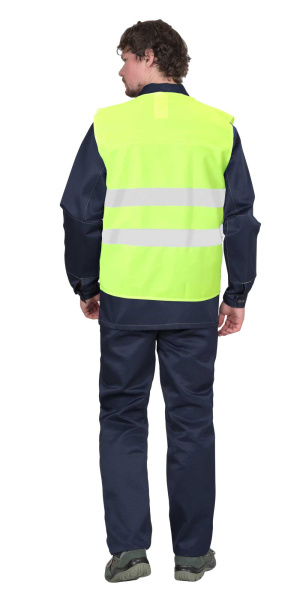 Жилет сигнальный SIRIUS кл.1, 2 СОП (трик.100 гр/м2) лимонный Жилет сигнальный SIRIUS кл.1, 2 СОП (трик.100 гр/м2) лимонный