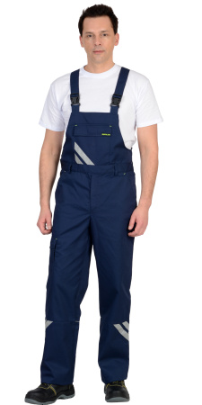 Полукомбинезон "ФОТОН" мужской, темно-синий (ЧЗ) Полукомбинезон "ФОТОН" мужской, темно-синий (ЧЗ)