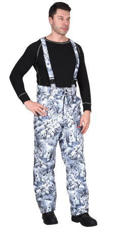 Костюм "Тайга" зимний: куртка, брюки. (тк.Алова) КМФ Белый лес Костюм "Тайга" зимний: куртка, брюки. (тк.Алова) КМФ Белый лес