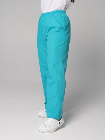 Брюки рабочие универсальная №104 бирюза, ткань ТИСИ