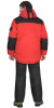 Куртка зимняя 5501 красная с черным (ЧЗ)