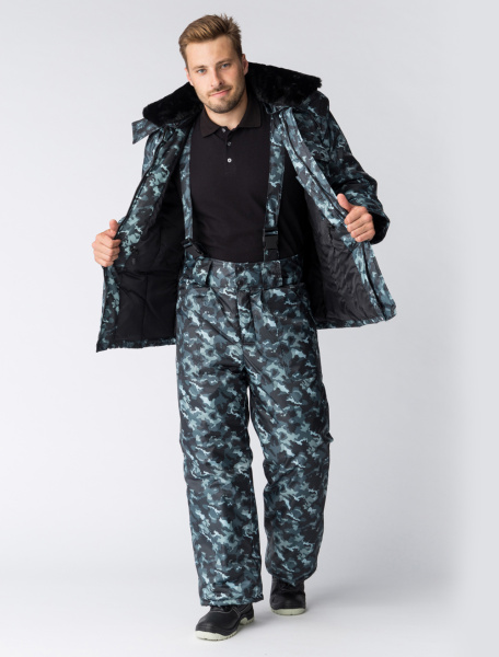 Куртка зимняя для Охранника КМФ, город (ЧЗ) Куртка зимняя для Охранника КМФ, город (ЧЗ)