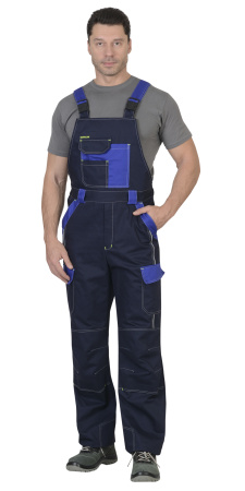 Полукомбинезон "КАРАТ": темно-синий (распродажа)