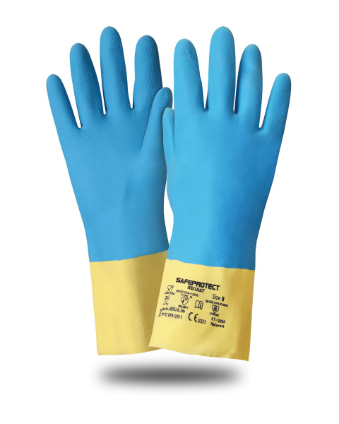 Перчатки Safeprotect "НЕОЛАТ" (смесь неопрена и латекса, хлопковый слой, толщ.0,70мм,дл.320мм.) Перчатки Safeprotect "НЕОЛАТ" (смесь неопрена и латекса, хлопковый слой, толщ.0,70мм,дл.320мм.)