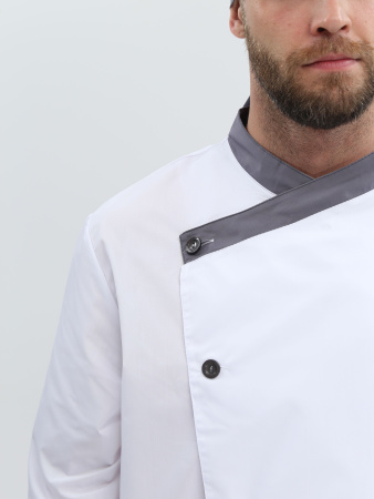 Костюм Канди (тк.ТиСи,120), серый/белый Костюм Канди (тк.ТиСи,120), серый/белый