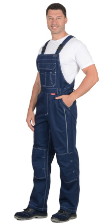 Полукомбинезон "Престиж" синий, тк.Rodos (245 гр/кв.м) (ЧЗ) Полукомбинезон "Престиж" синий, тк.Rodos (245 гр/кв.м) (ЧЗ)