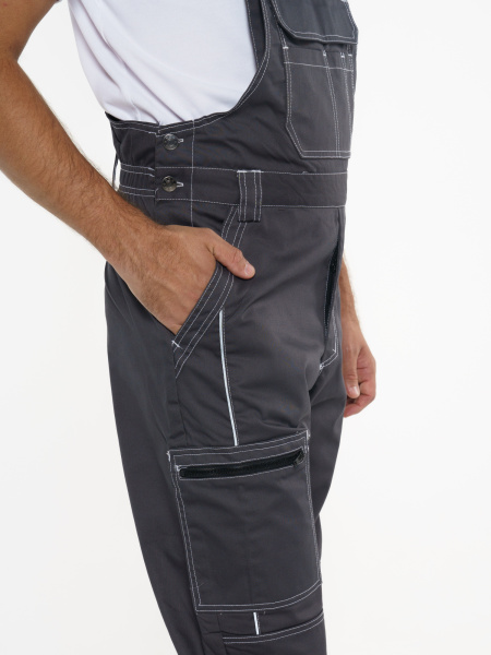 Полукомбинезон "Престиж" т.серый, тк.Rodos (245 гр/кв.м) (ЧЗ) Полукомбинезон "Престиж" т.серый, тк.Rodos (245 гр/кв.м) (ЧЗ)