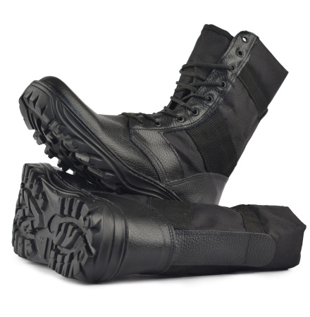 Ботинки с высоким берцем комбинированные "Вымпел"