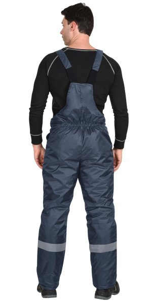 Полукомбинезон зимний "Север" темно-синий с СОП (ЧЗ) Полукомбинезон зимний "Север" темно-синий с СОП (ЧЗ)