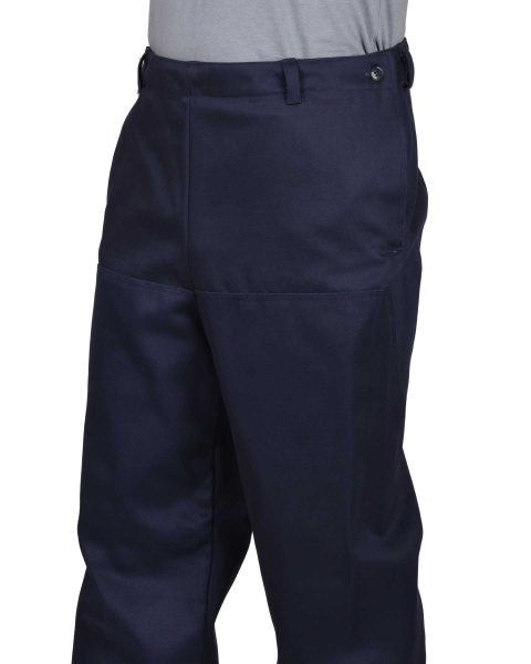 Костюм сварщика "Сфинкс" летний: куртка, брюки синий (480 гр/кв.м) и СОП 50мм (ЧЗ) Костюм сварщика "Сфинкс" летний: куртка, брюки синий (480 гр/кв.м) и СОП 50мм (ЧЗ)