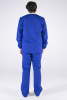 Мужской костюм ХАССП-База (ткань ТиСи, 120), васильковый (ЧЗ)