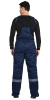 Полукомбинезон зимний универсальный (смесовая) тёмно-синий с СОП
