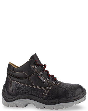 Ботинки рабочие "Редгрей" ПУ/ТПУ, металлический подносок, антипрокольная стелька, натуральная SCENDA