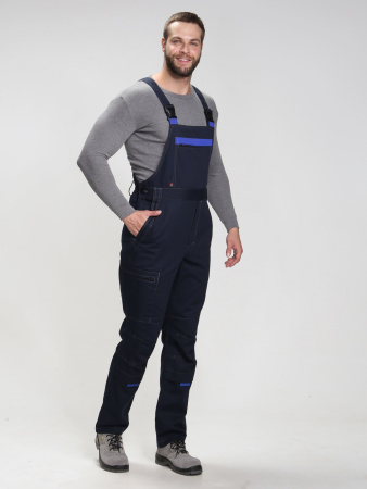 Полукомбинезон Алькор (тк.Карелия,260), т.синий/васильковый Полукомбинезон Алькор (тк.Карелия,260), т.синий/васильковый