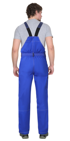 Полукомбинезон "Престиж" васильковый с синим, тк.Rodos (245гр/кв.м) (ЧЗ) Полукомбинезон "Престиж" васильковый с синим, тк.Rodos (245гр/кв.м) (ЧЗ)