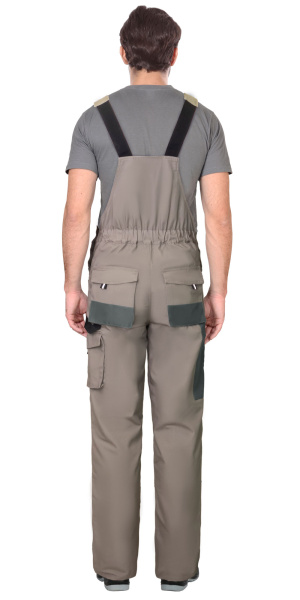 Полукомбинезон "ОБЕРОН" песочный с серо-зеленым тк. Канвас/Оксфорд (ЧЗ) Полукомбинезон "ОБЕРОН" песочный с серо-зеленым тк. Канвас/Оксфорд (ЧЗ)