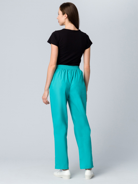Брюки женские Классик (тк.ТиСи), бирюзовый Брюки женские Классик (тк.ТиСи), бирюзовый