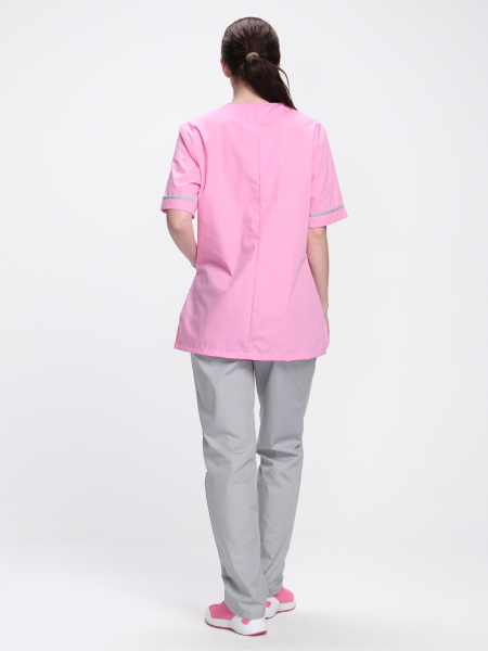 Костюм женский Ирис (тк.ТиСи), ярко-розовый/серый (ЧЗ) Костюм женский Ирис (тк.ТиСи), ярко-розовый/серый (ЧЗ)