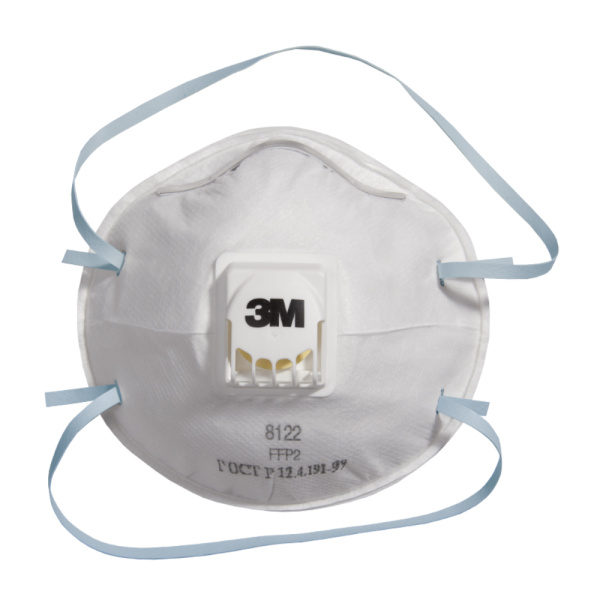 Респиратор 3М™ 8122 (FFP2) с клапаном