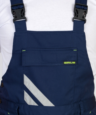 Полукомбинезон "ФОТОН" мужской, темно-синий (ЧЗ) Полукомбинезон "ФОТОН" мужской, темно-синий (ЧЗ)