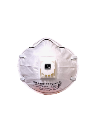 Полумаска фильтрующая для защиты от аэрозолей, чашеобразная, с клапаном выдох ВМ 8122 FFP2 NR D