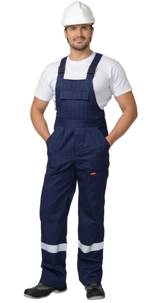 Костюм "Сургут" летний: куртка, п/комб. тёмно-синий с васильковым и СОП Костюм "Сургут" летний: куртка, п/комб. тёмно-синий с васильковым и СОП