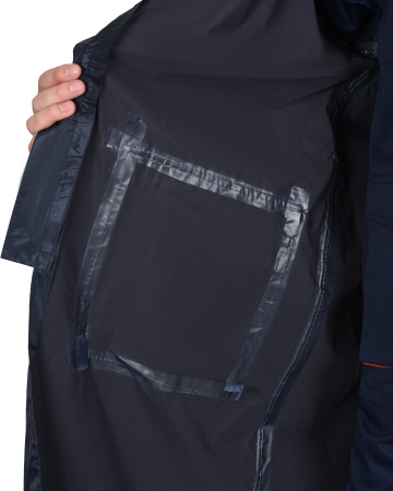 Плащ влагозащитный SIRIUS Профи (225 гр/м2) синий (ЧЗ) Плащ влагозащитный SIRIUS Профи (225 гр/м2) синий (ЧЗ)