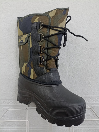 Сапоги арт.204М-1 Милитари(-40) муж.зел.кмф, со шнурком (EVAshoes)