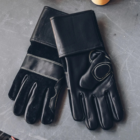 JAV03 Vulcan Защитные антивибрационные кожаные перчатки Jeta Safety для работы с инструментом