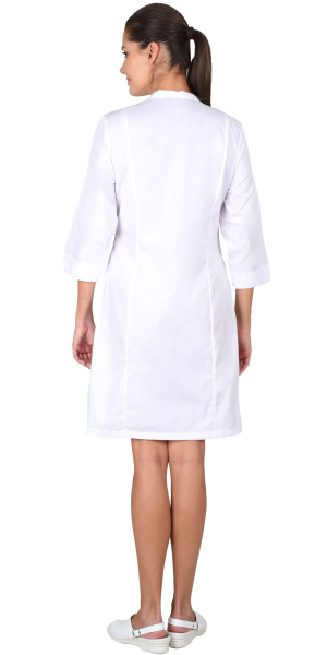 Халат "Лима" женский белый (ЧЗ) Халат "Лима" женский белый (ЧЗ)
