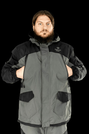 Костюм демисезонный мужской ГОРКА Gorka NEXT Demi (TASLAN), Grey\Black (ЧЗ)
