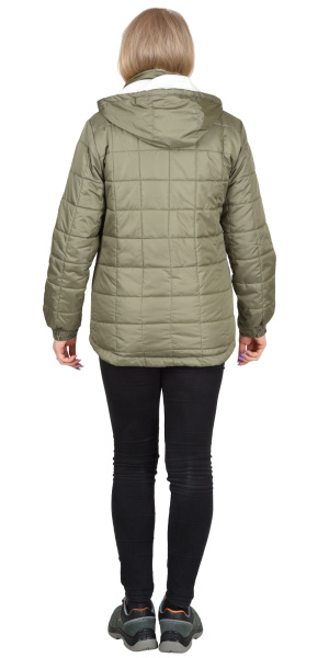 Куртка "ПРАГА-Люкс" женская,  оливковая  (ЧЗ) Куртка "ПРАГА-Люкс" женская,  оливковая  (ЧЗ)