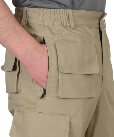 Костюм "СИРИУС-Тигр" куртка, брюки (тк. Rodos 245) Песочный