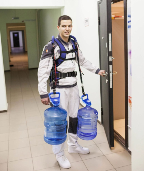 Элемент промышленного экзоскелета ProEXO "Ручки для бутылей" Элемент промышленного экзоскелета ProEXO "Ручки для бутылей"