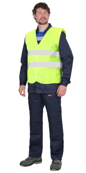 Жилет сигнальный SIRIUS кл.1, 2 СОП (трик.100 гр/м2) лимонный Жилет сигнальный SIRIUS кл.1, 2 СОП (трик.100 гр/м2) лимонный