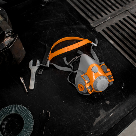 WELD-KIT 6500 Комплект для защиты дыхания сварщика (полумаска, противоаэрозольный фильтр P3R)